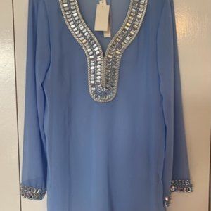 Sheer beach cover up